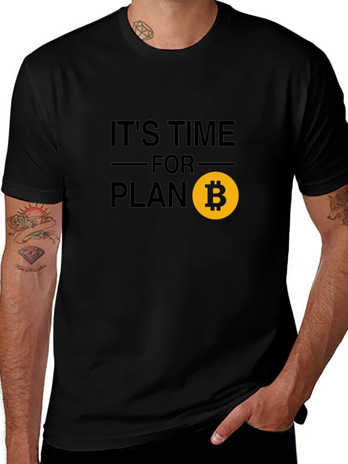 Its Time For Plan B Bitcoin Crypto T-Shirt