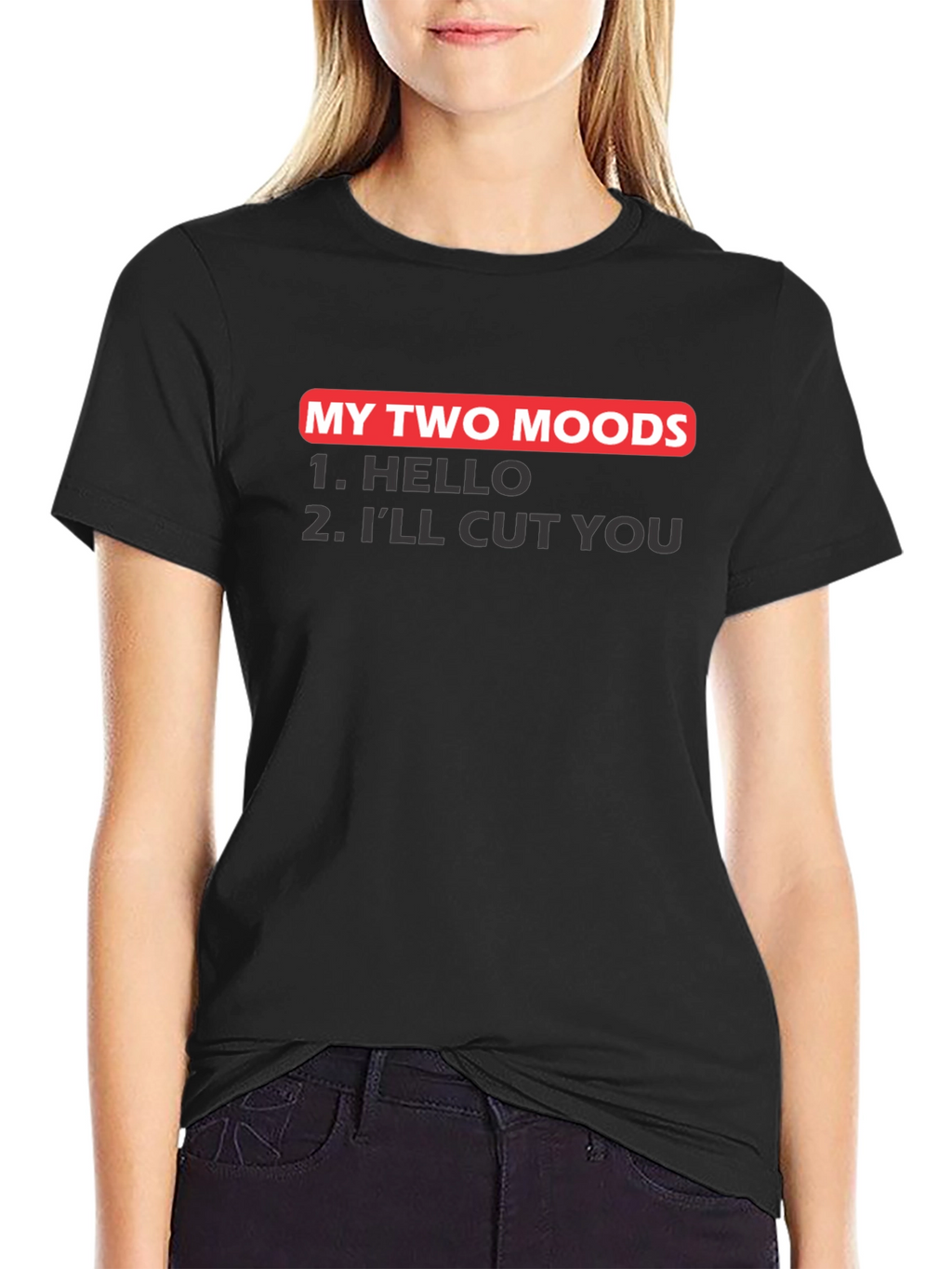 My Two Moods Graphic T-Shirt