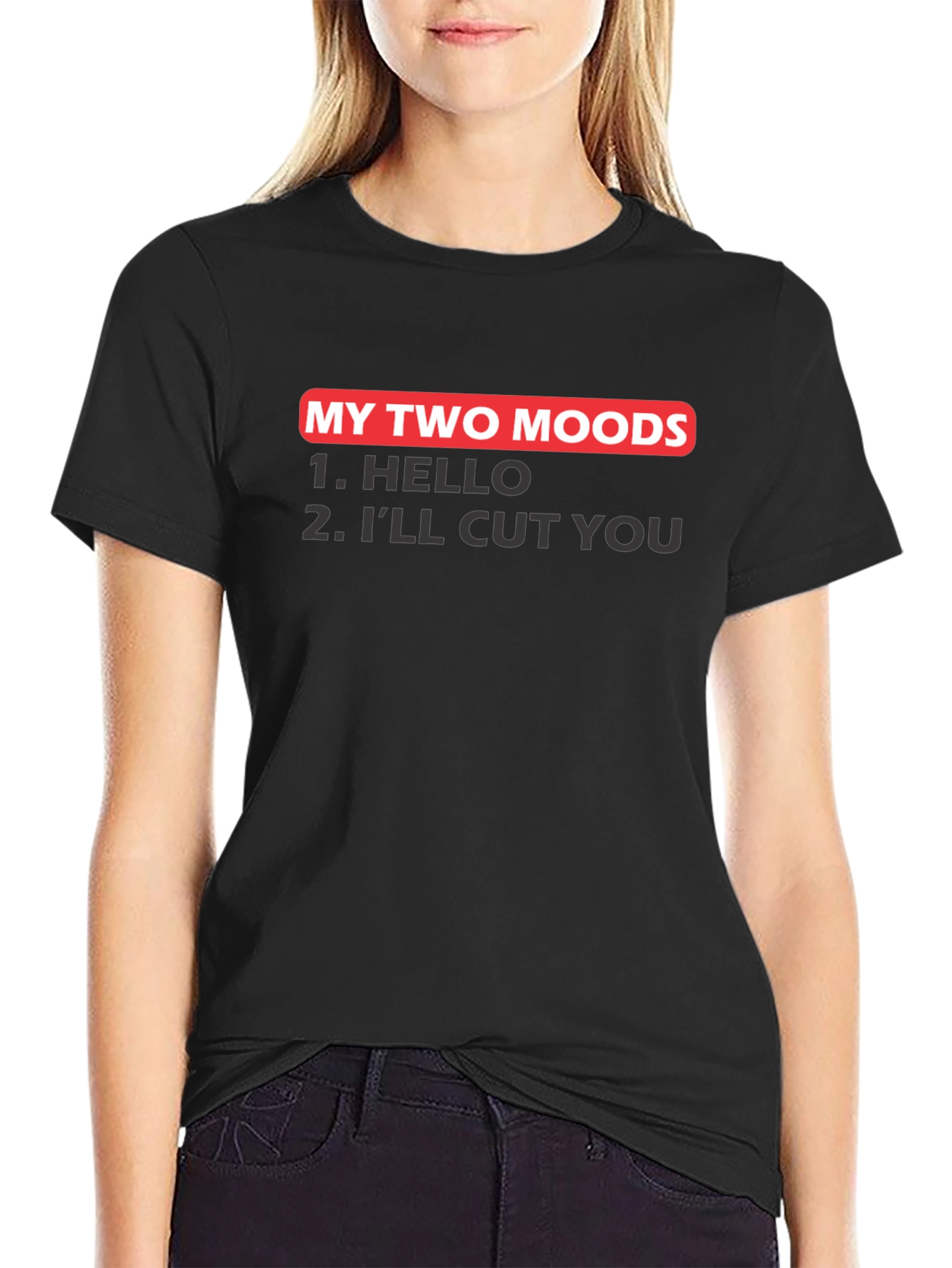 My Two Moods Graphic T-Shirt