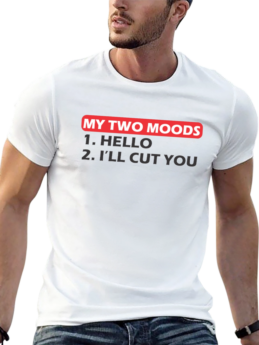 My Two Moods Graphic T-Shirt