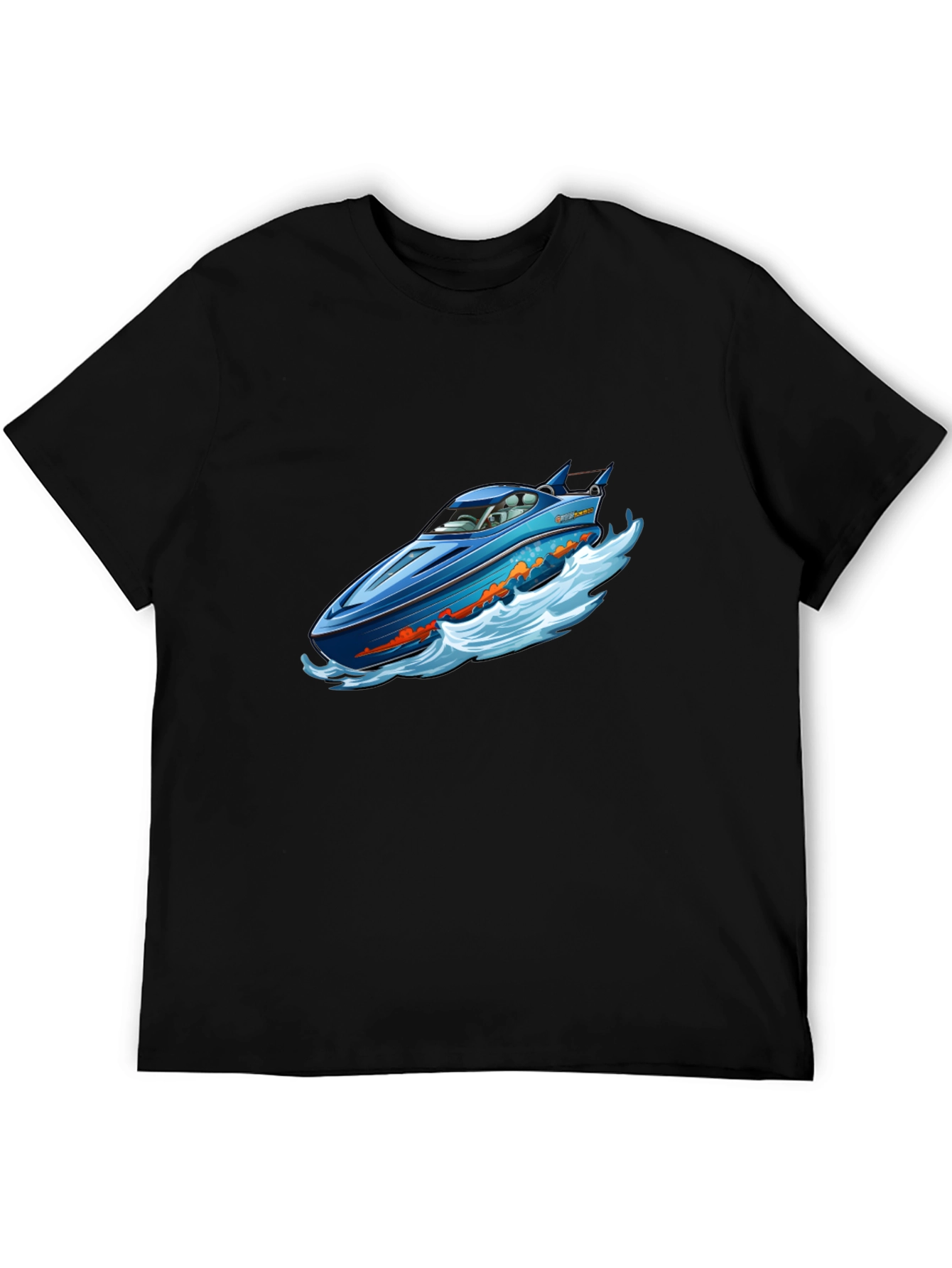 Blue Speedboat T-Shirt