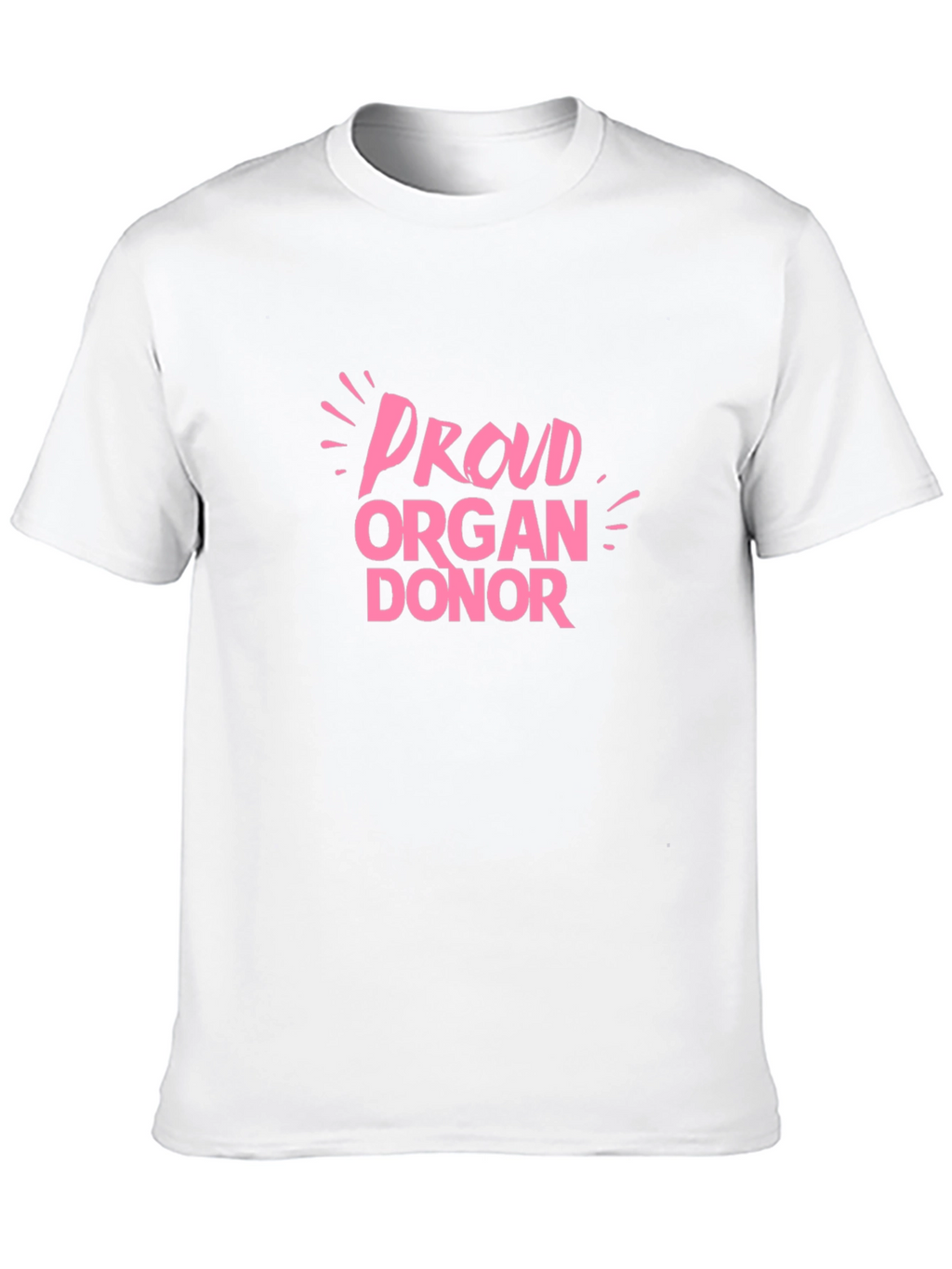 Proud Organ Donor Graphic T-Shirt