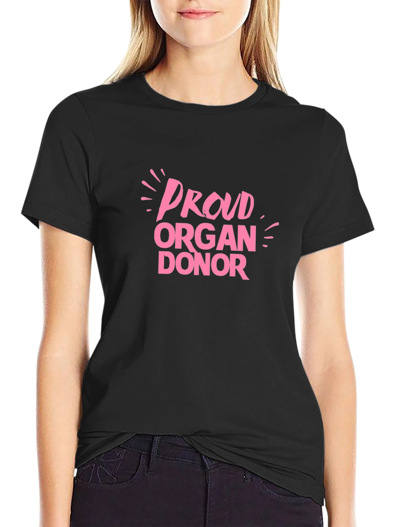 Proud Organ Donor Graphic T-Shirt