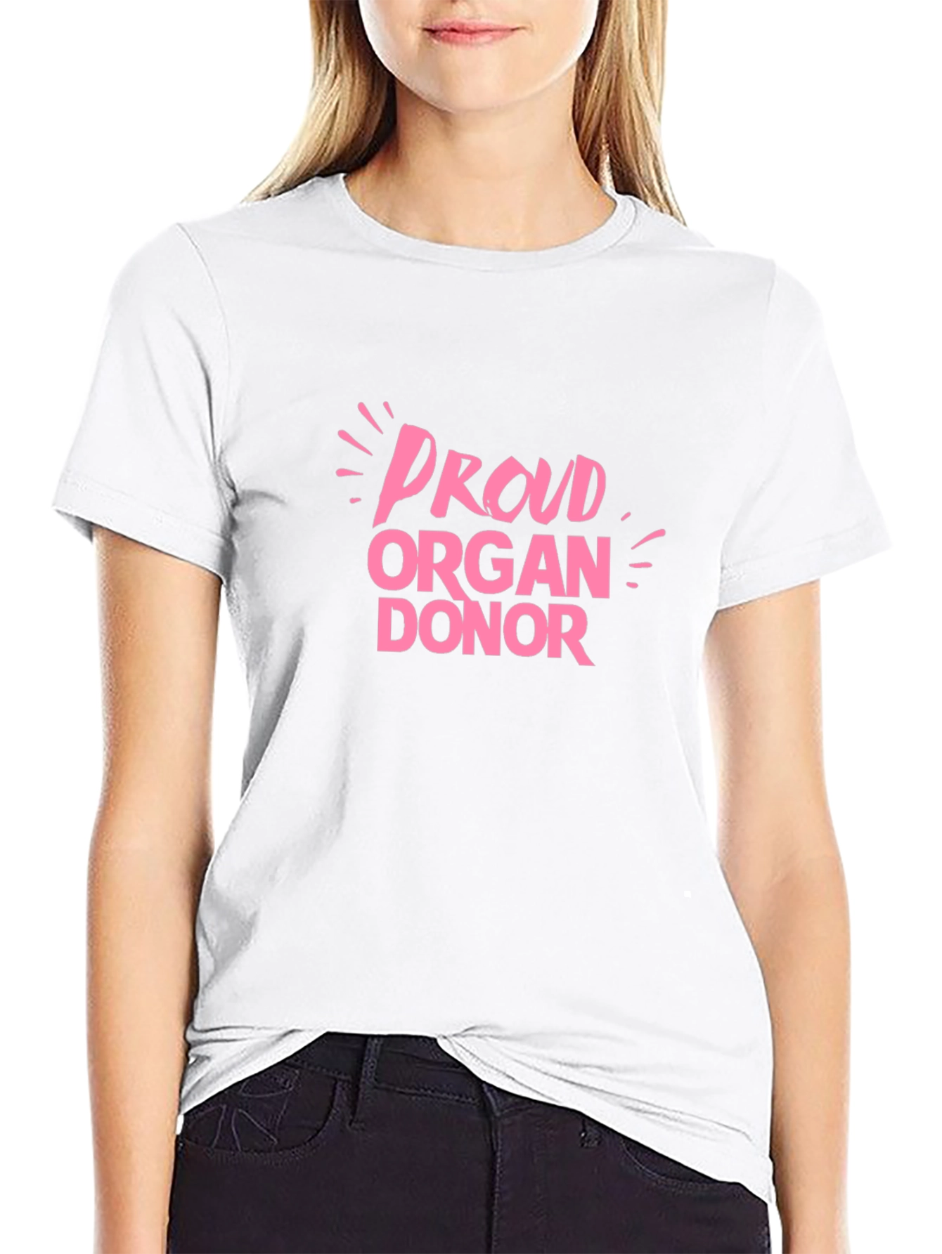 Proud Organ Donor Graphic T-Shirt