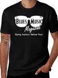 Blues Music Magazine Graphic T-Shirt