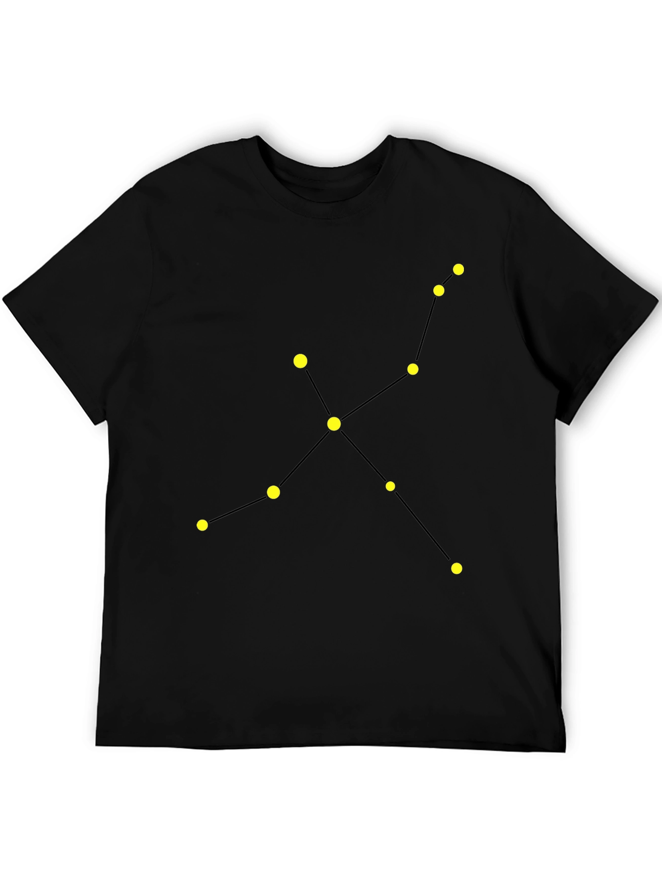 Constellation Graphic Tee - Mens Black T-Shirt