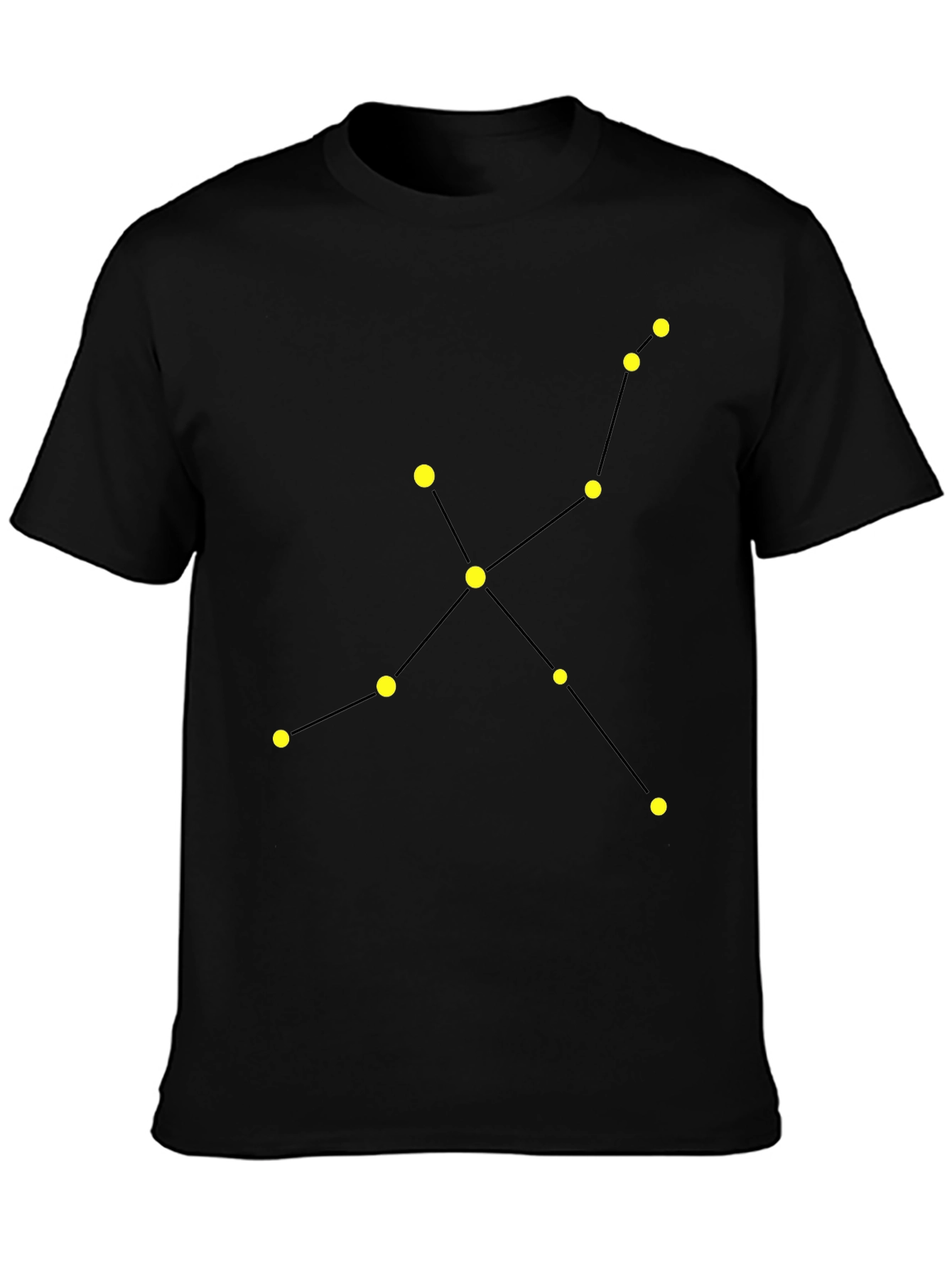 Constellation Graphic Tee - Mens Black T-Shirt