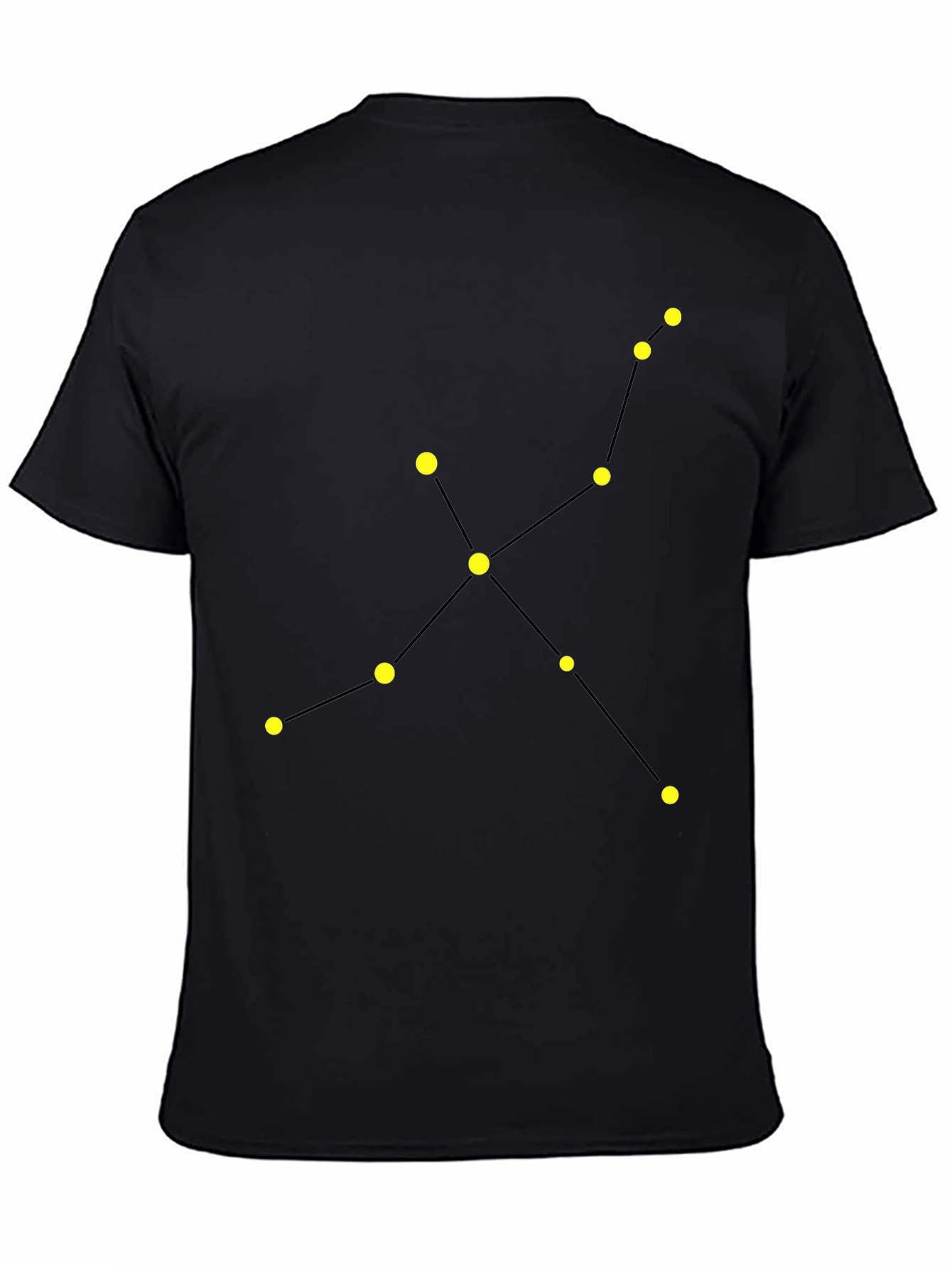 Constellation Graphic Tee - Mens Black T-Shirt