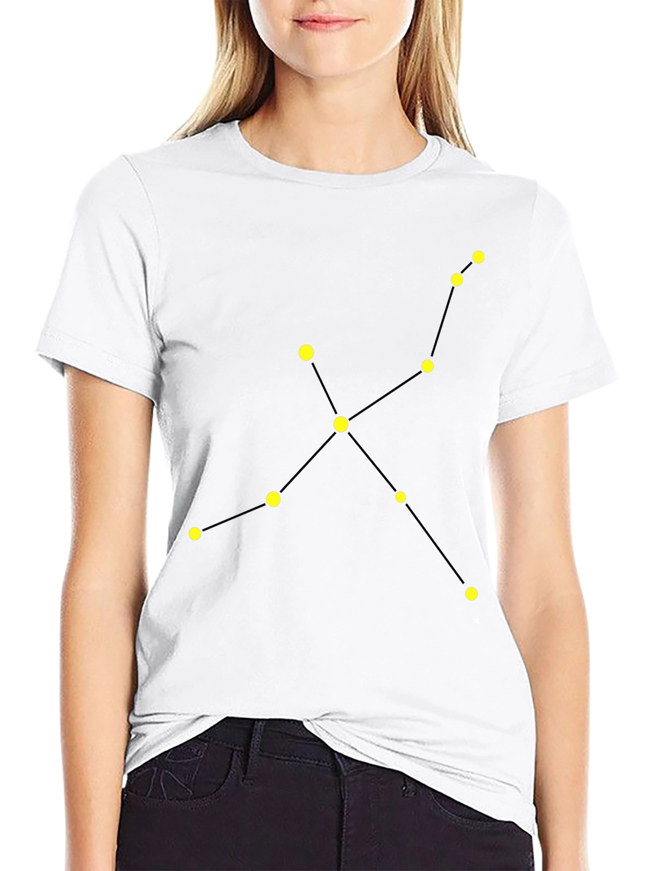 Constellation Graphic Tee - Mens Black T-Shirt