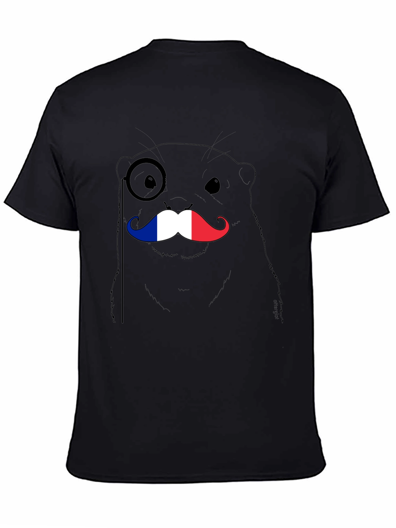 French Otter T-Shirt - Monocle & Mustache