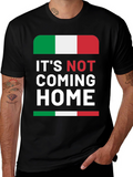 Its Not Coming Home Italy Flag Graphic Tee