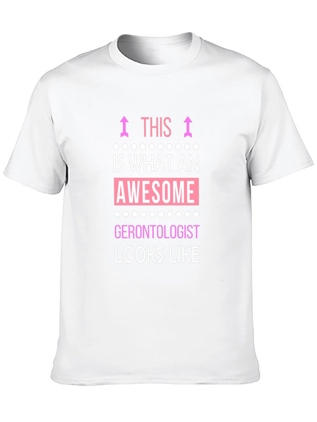 Awesome Gerontologist T-Shirt - Black