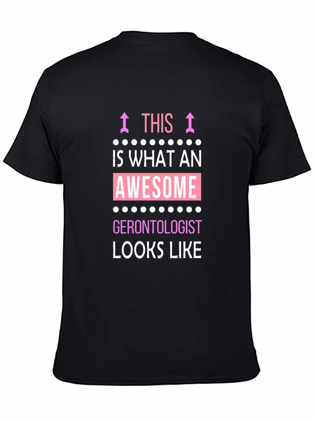 Awesome Gerontologist T-Shirt - Black