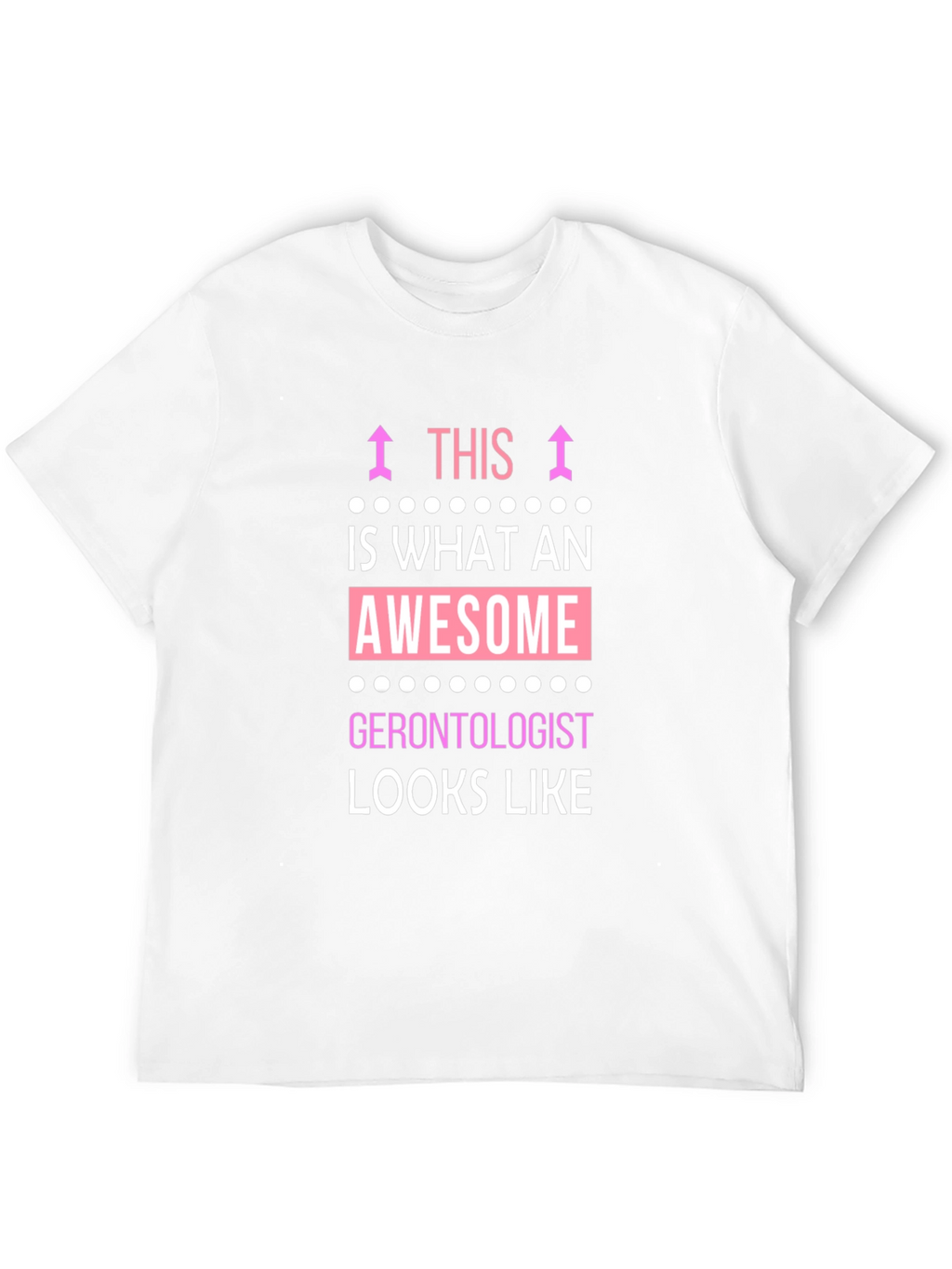 Awesome Gerontologist T-Shirt - Black