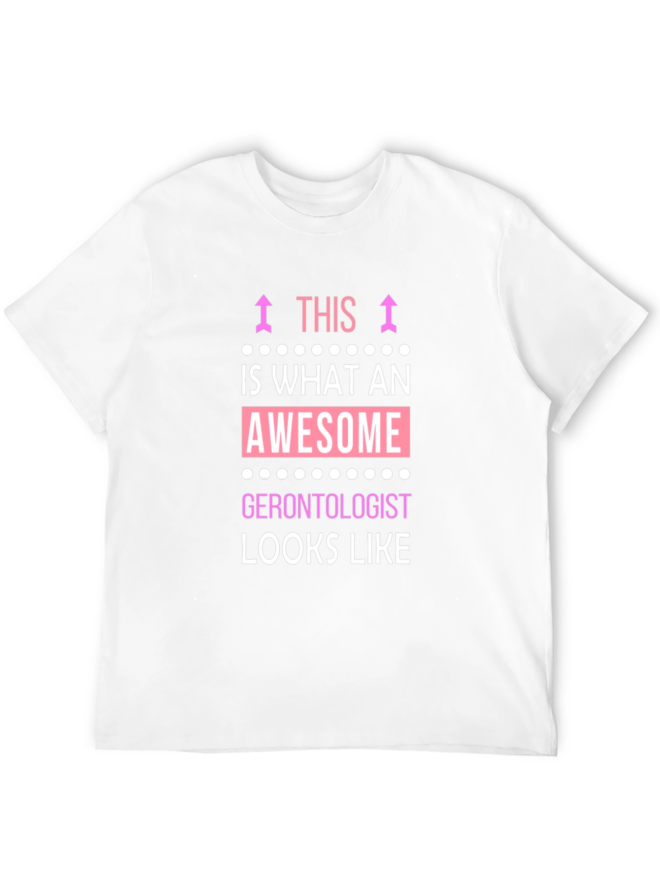 Awesome Gerontologist T-Shirt - Black