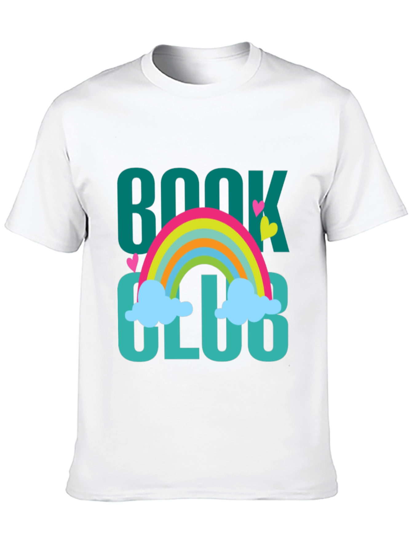 Book Club Rainbow Graphic T-Shirt