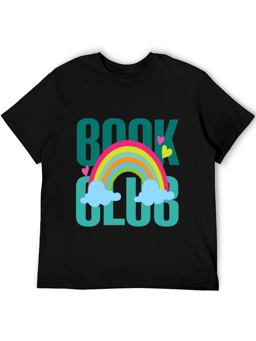 Book Club Rainbow Graphic T-Shirt