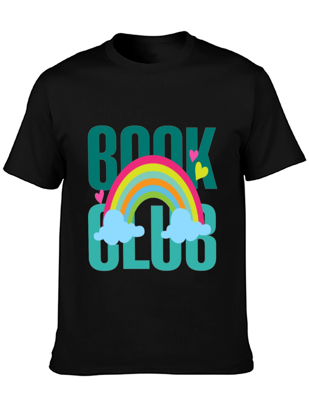 Book Club Rainbow Graphic T-Shirt