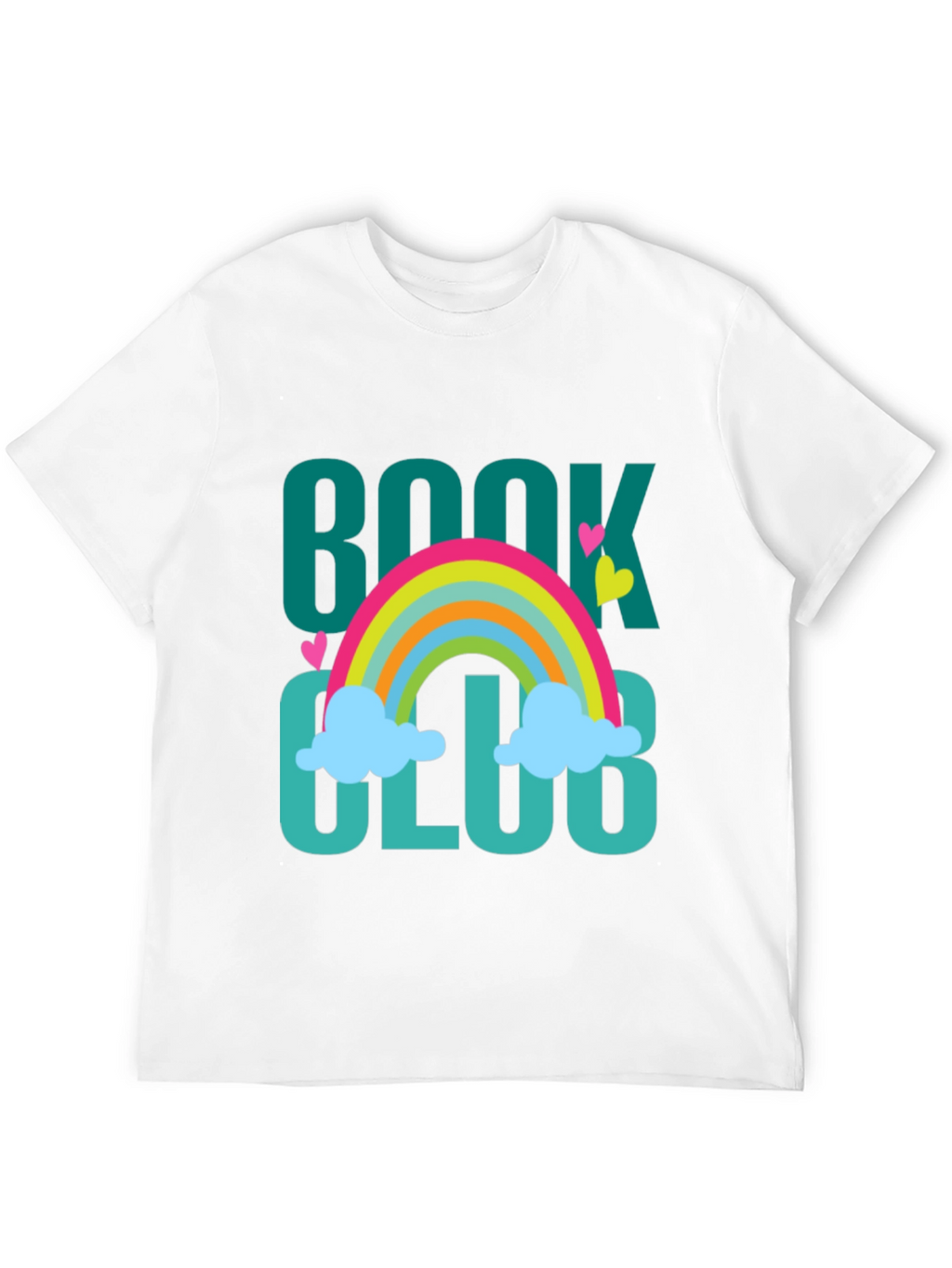 Book Club Rainbow Graphic T-Shirt