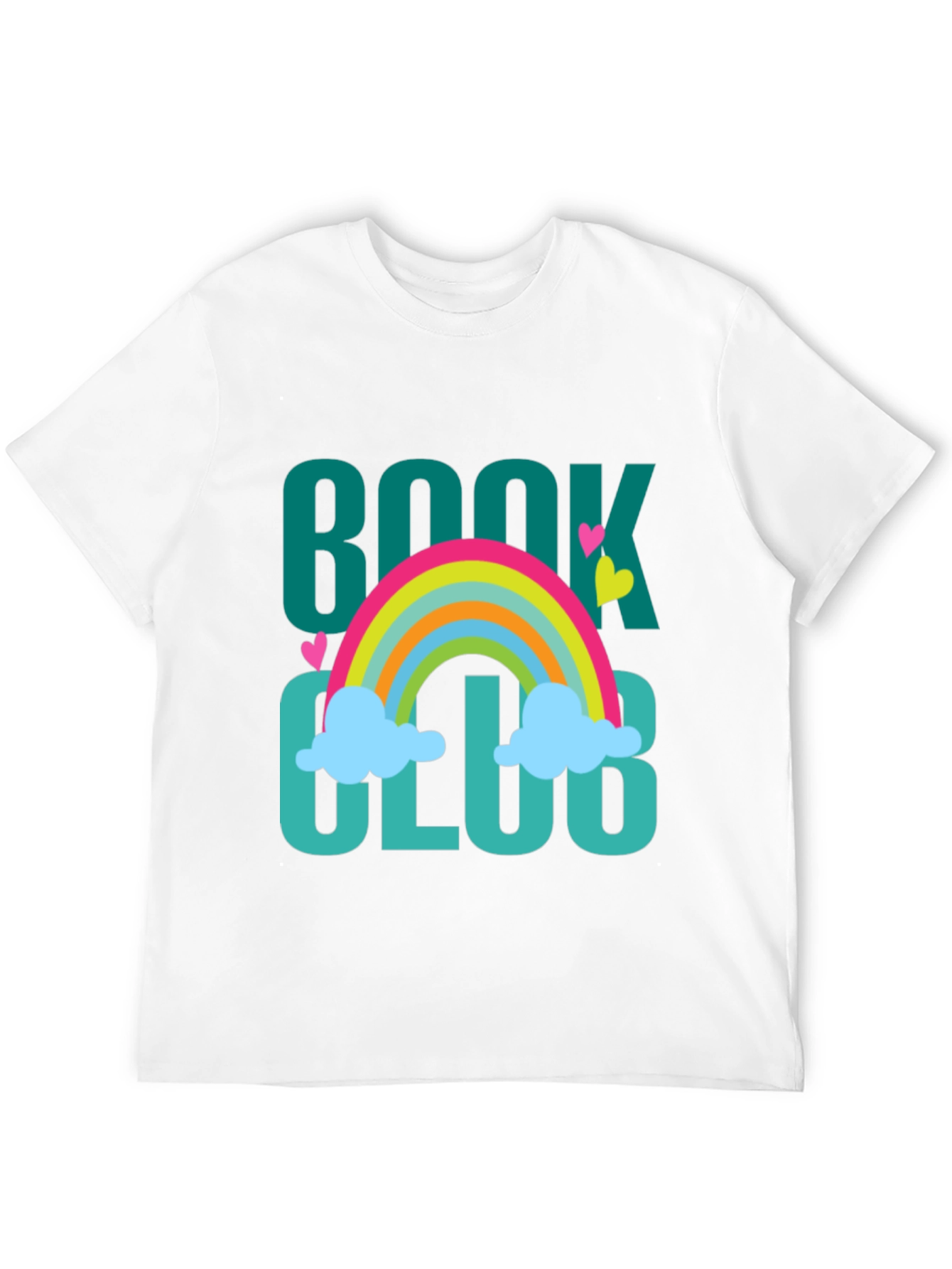 Book Club Rainbow Graphic T-Shirt