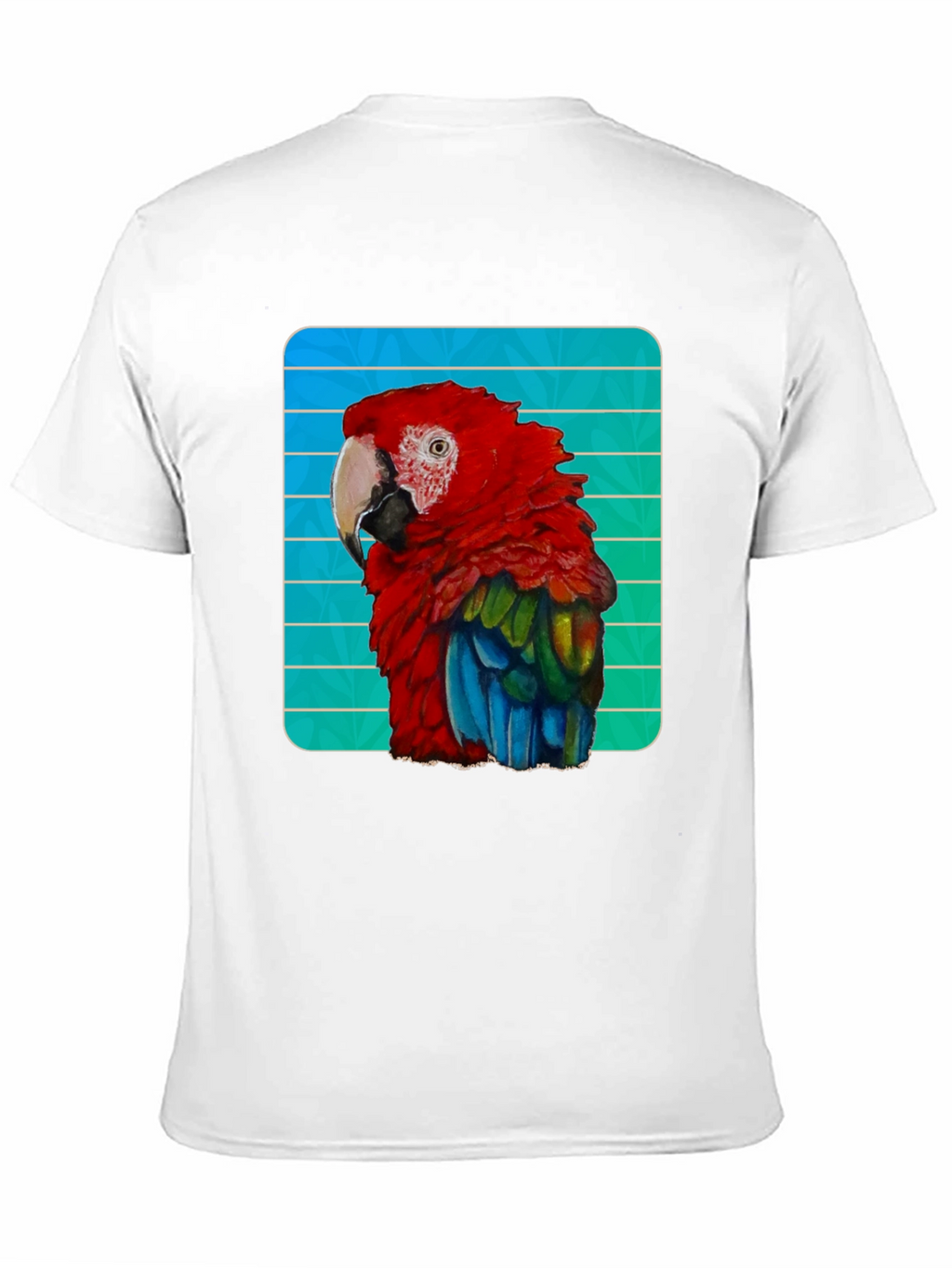 Vibrant Parrot Graphic Tee