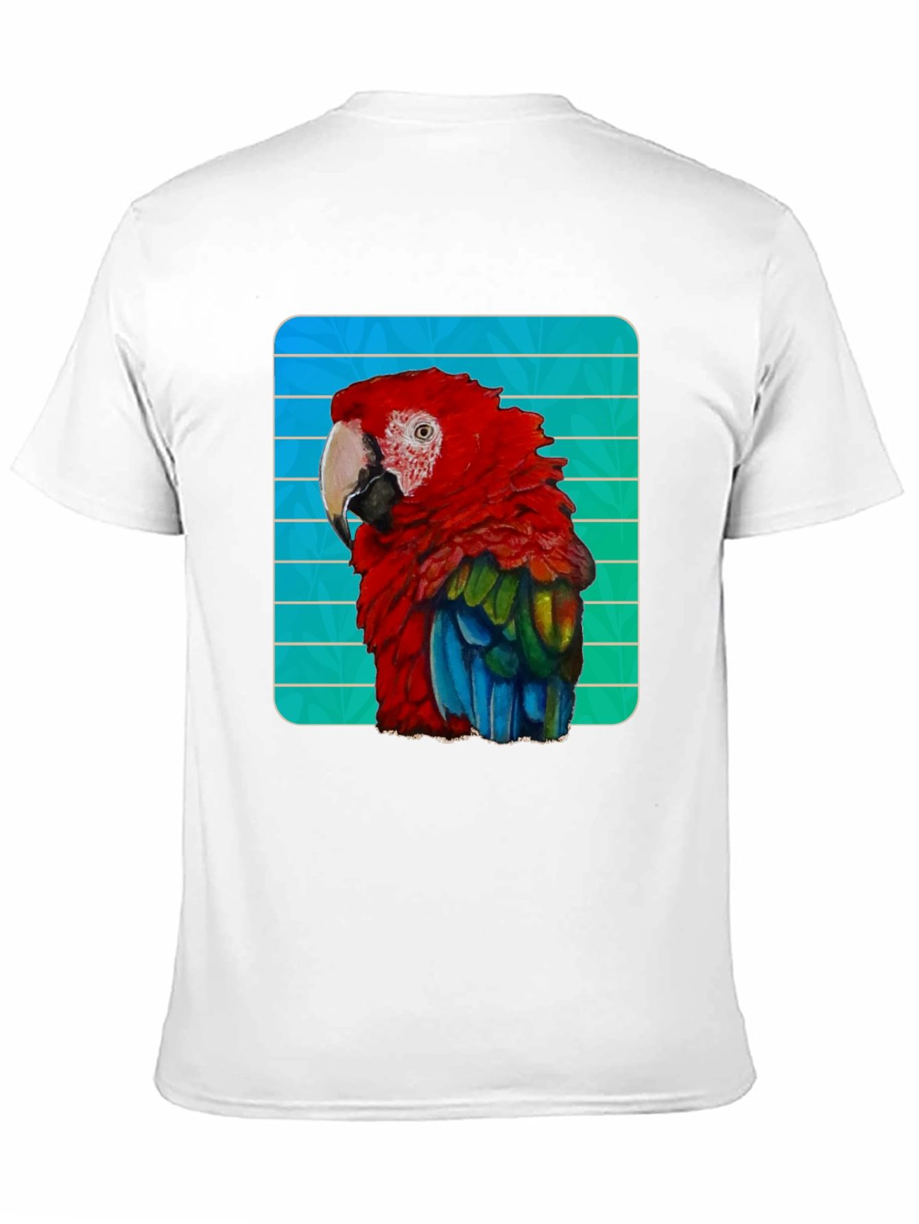 Vibrant Parrot Graphic Tee