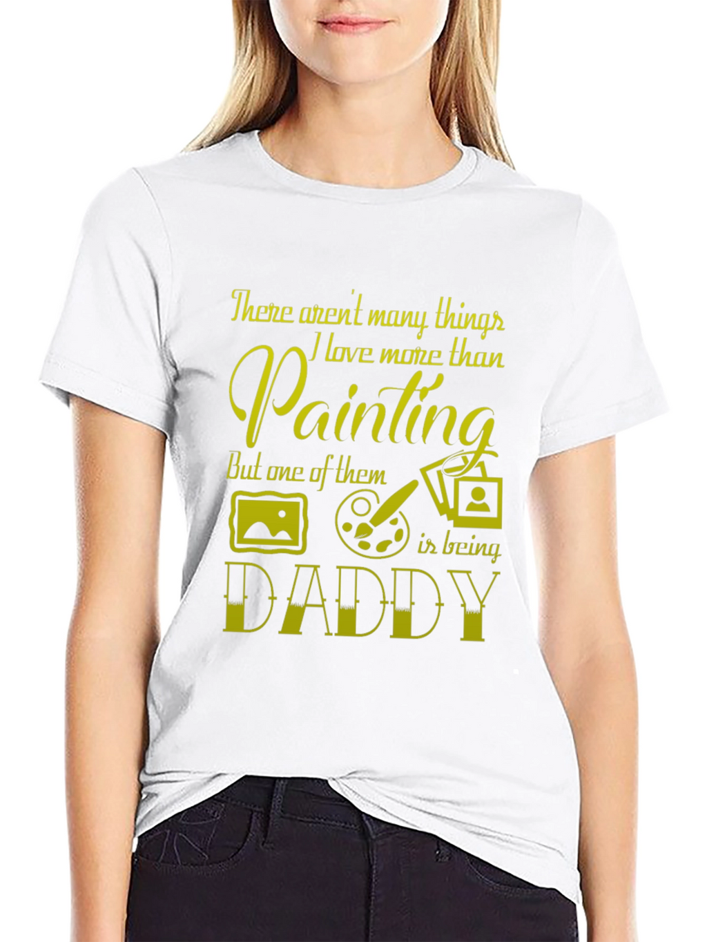 Painting Dad T-Shirt - Fathers Day Gift