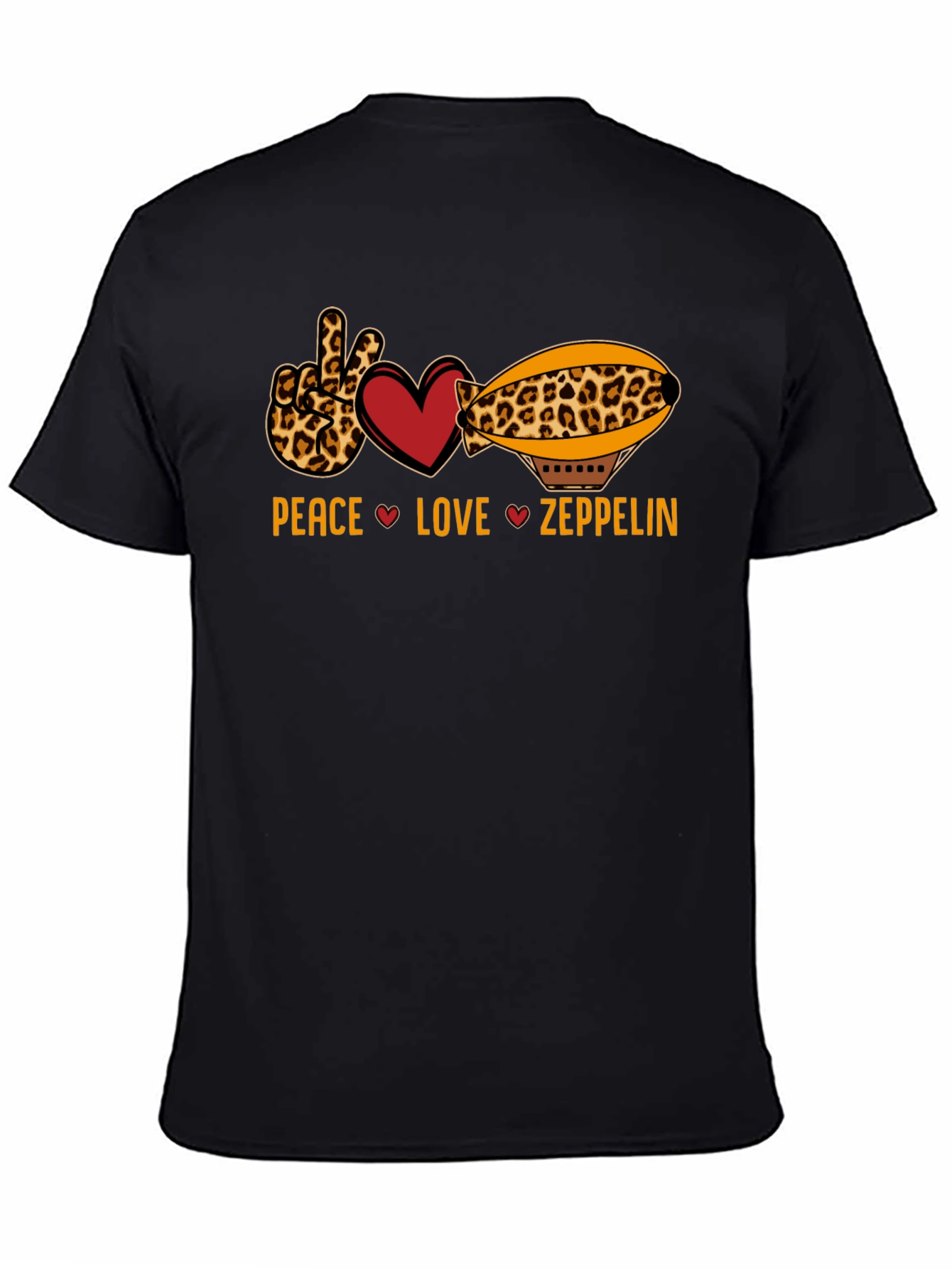 Peace Love Zeppelin Graphic T-Shirt
