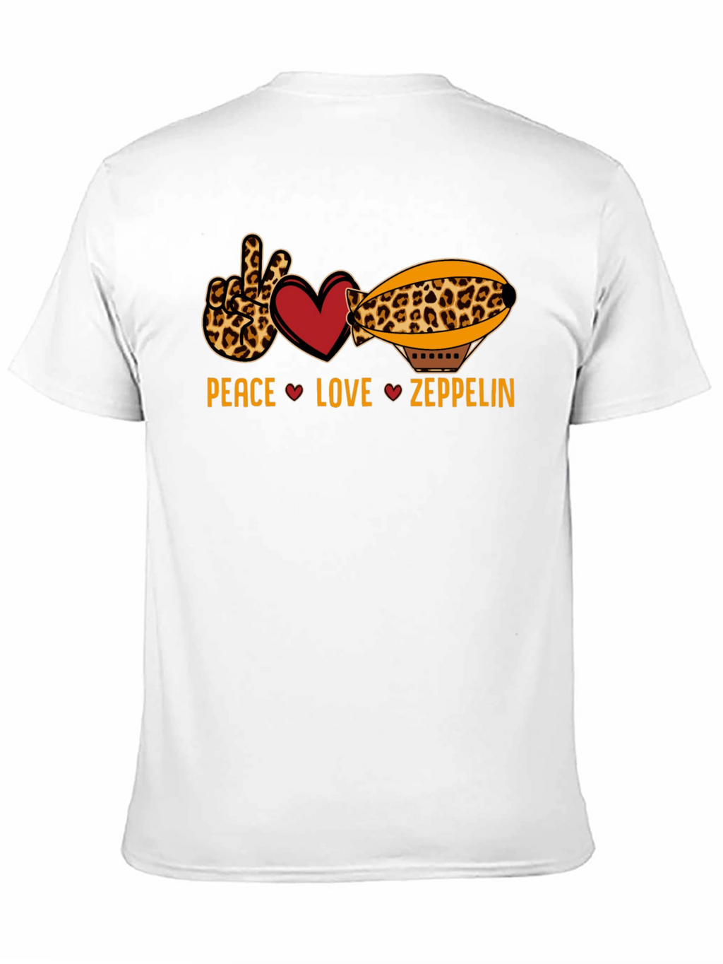 Peace Love Zeppelin Graphic T-Shirt