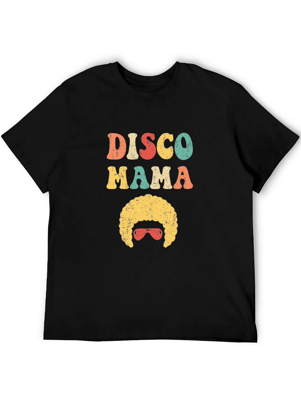 Retro Disco Mama T-Shirt - Groovy 70s Style!