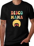 Retro Disco Mama T-Shirt - Groovy 70s Style!