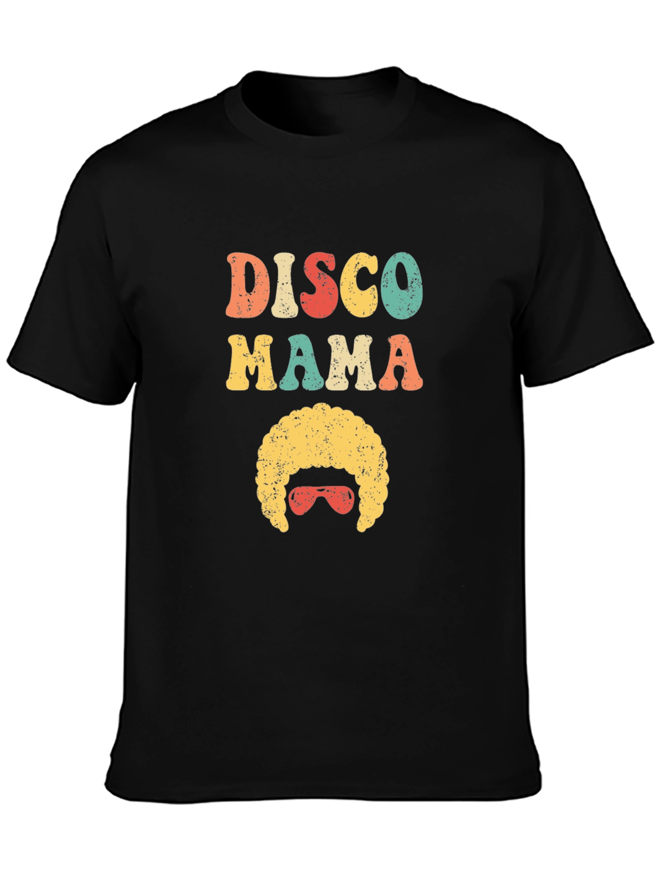 Retro Disco Mama T-Shirt - Groovy 70s Style!