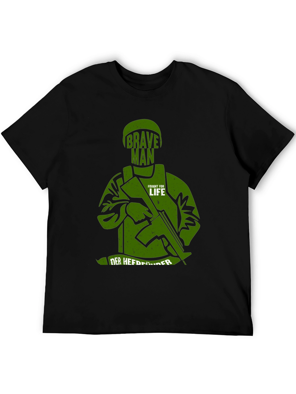 Brave Man Fought For Life Graphic T-Shirt