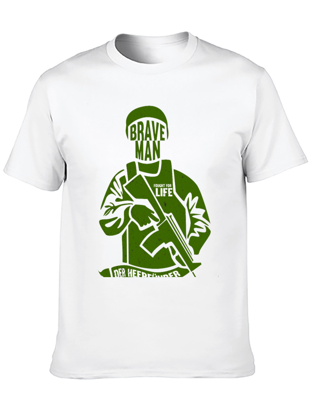 Brave Man Fought For Life Graphic T-Shirt