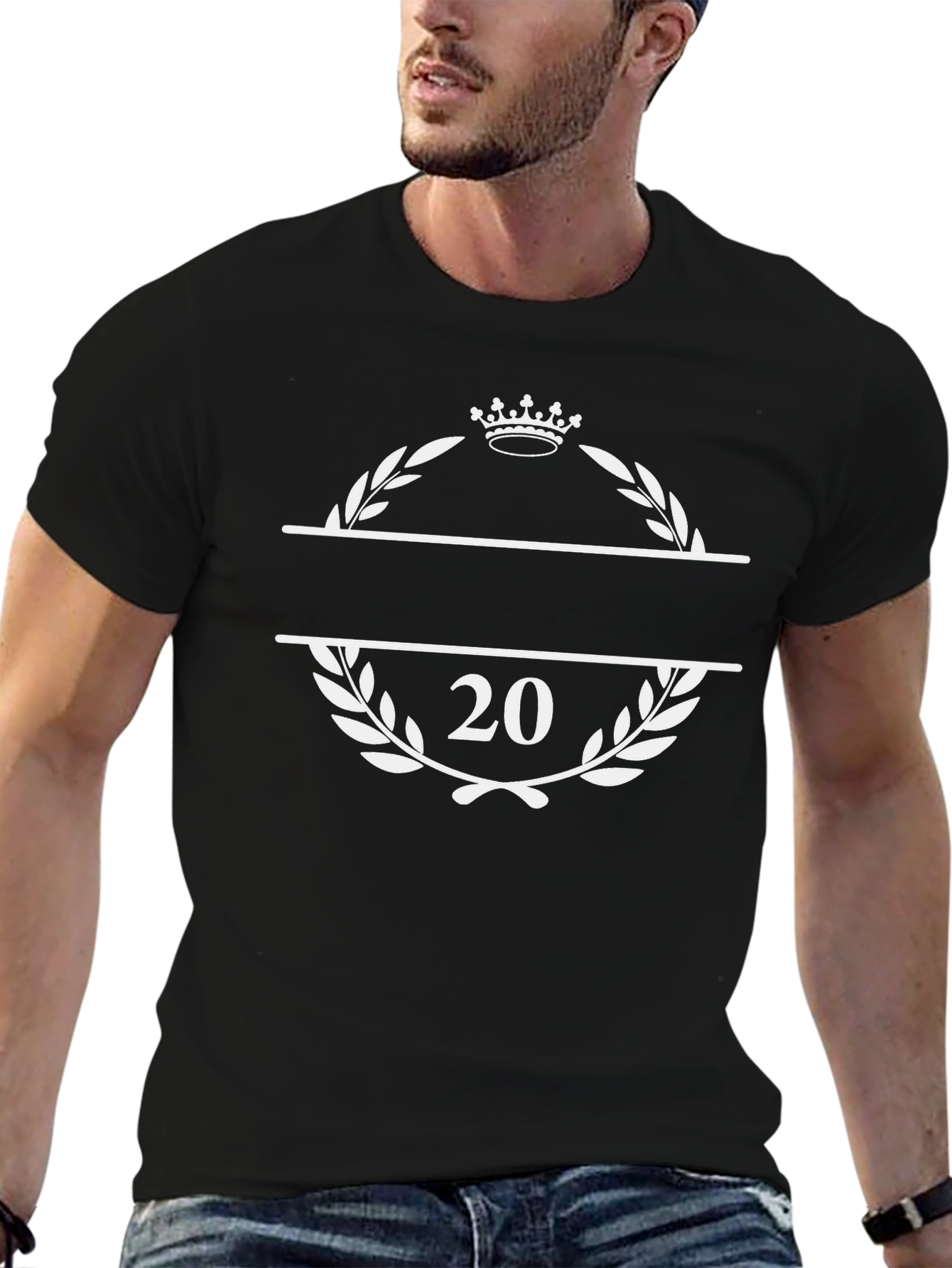 Crown & Laurel Graphic Tee - 20th Birthday Edition