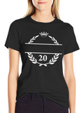 Crown & Laurel Graphic Tee - 20th Birthday Edition