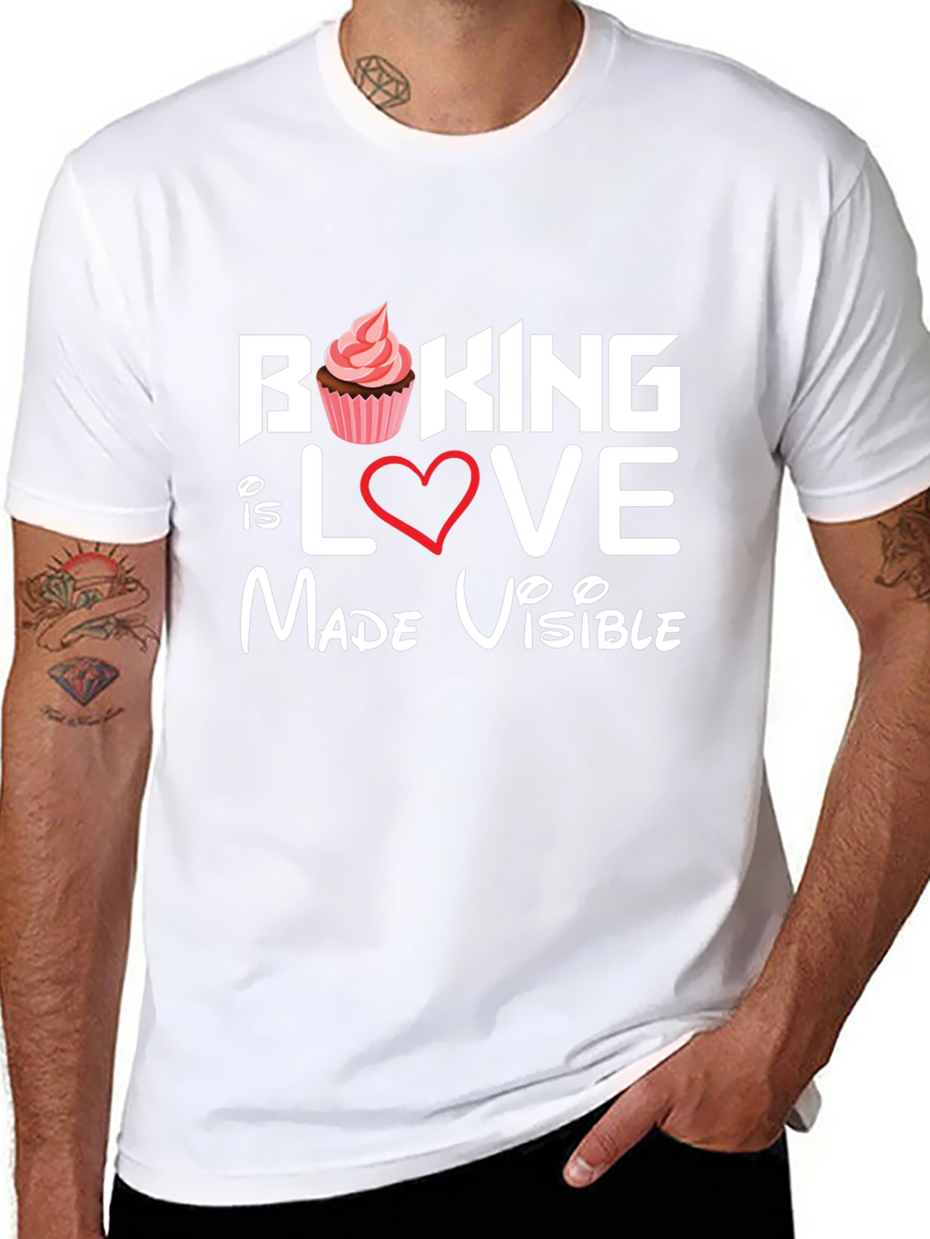 Baking is Love Made Visible Graphic Tee