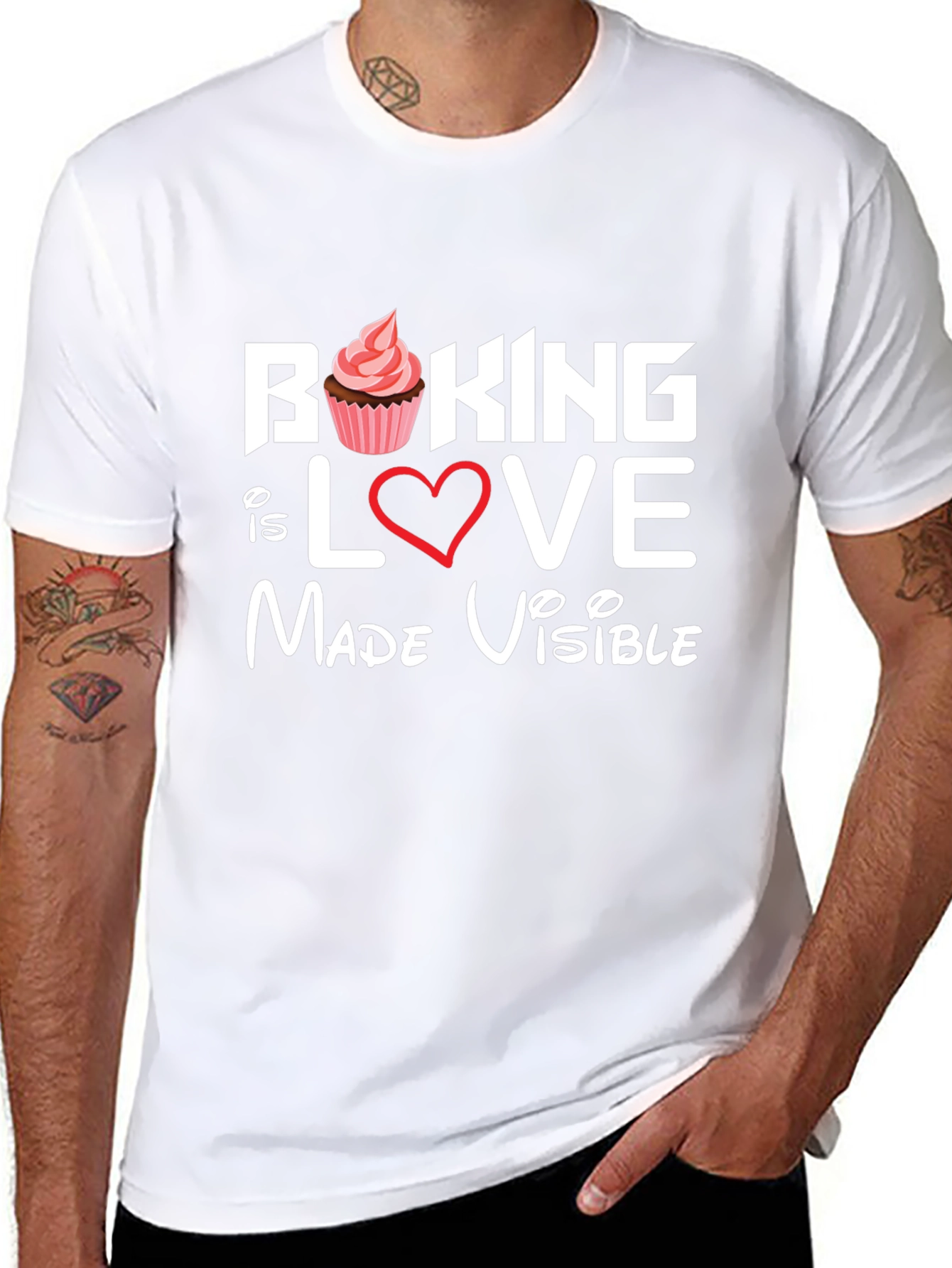 Baking is Love Made Visible Graphic Tee