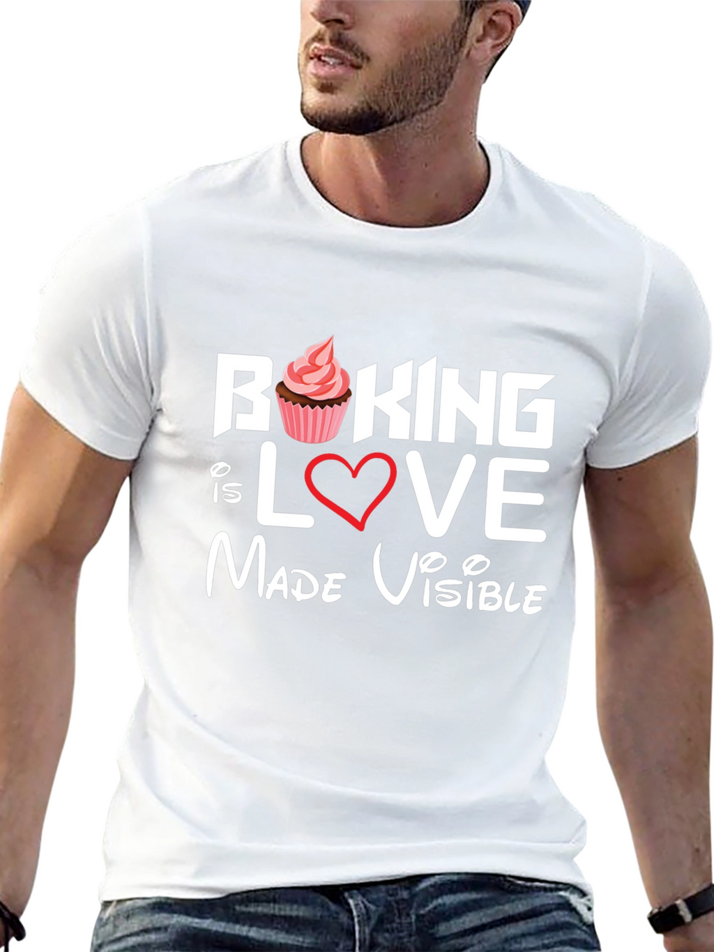 Baking is Love Made Visible Graphic Tee