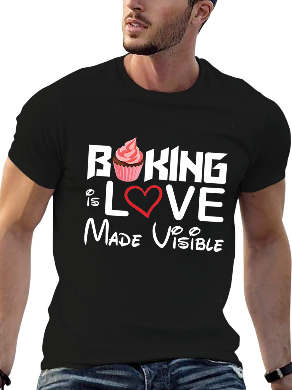Baking is Love Made Visible Graphic Tee