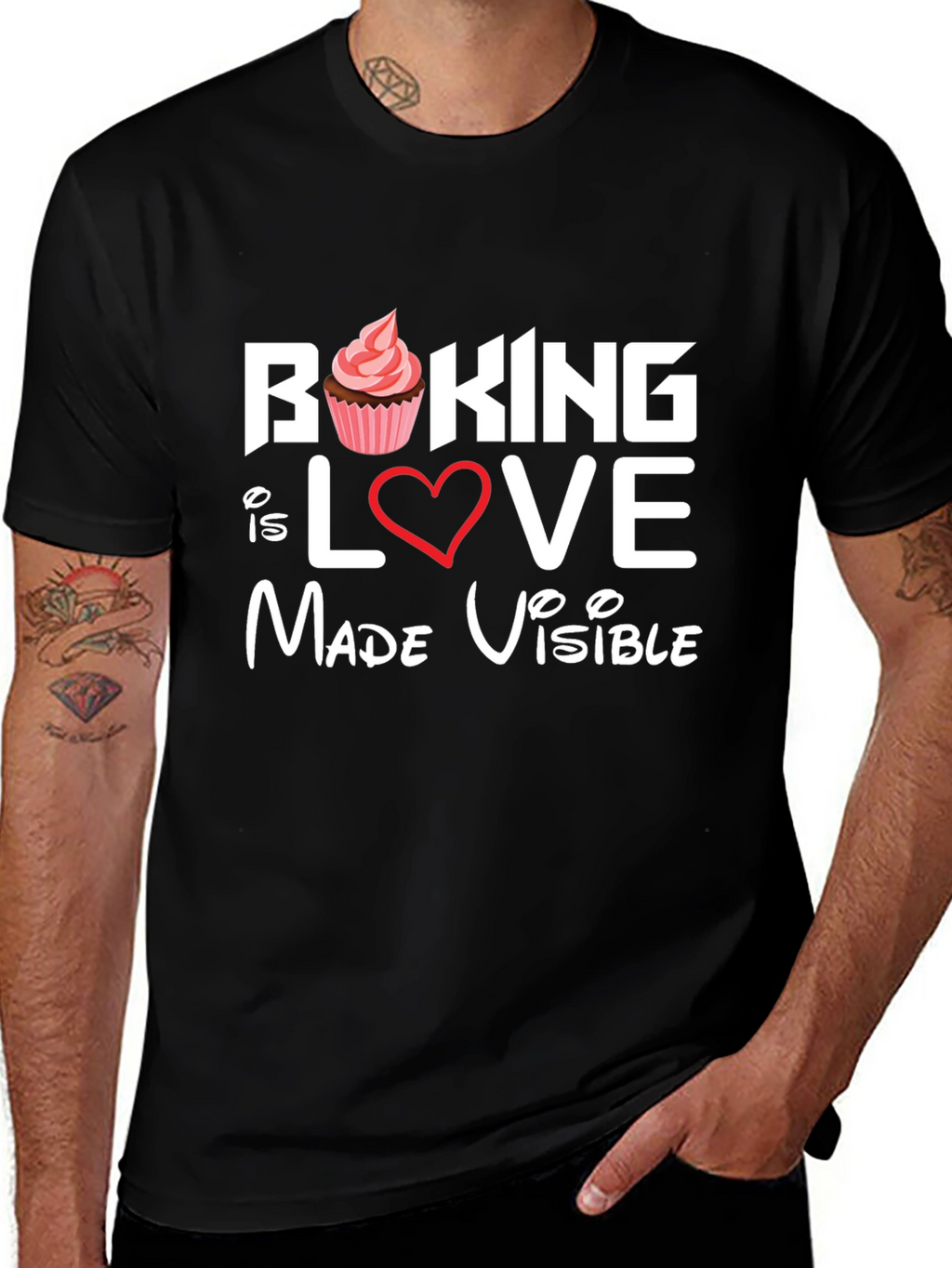 Baking is Love Made Visible Graphic Tee