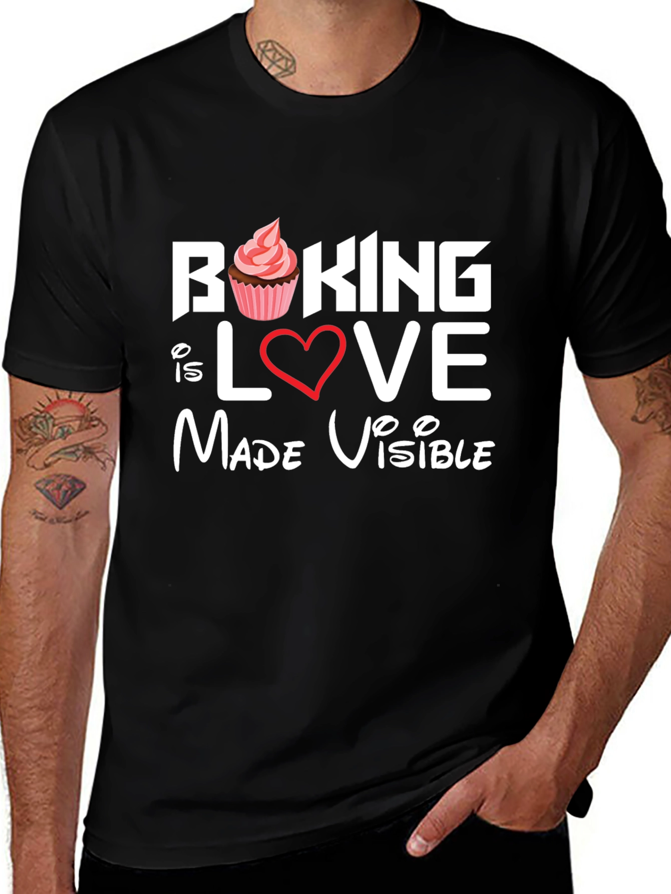 Baking is Love Made Visible Graphic Tee