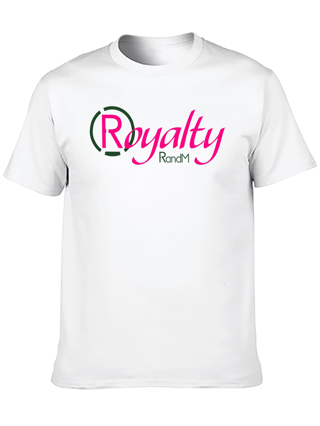 Royalty RandM Black Graphic Tee - Stylish Mens T-Shirt
