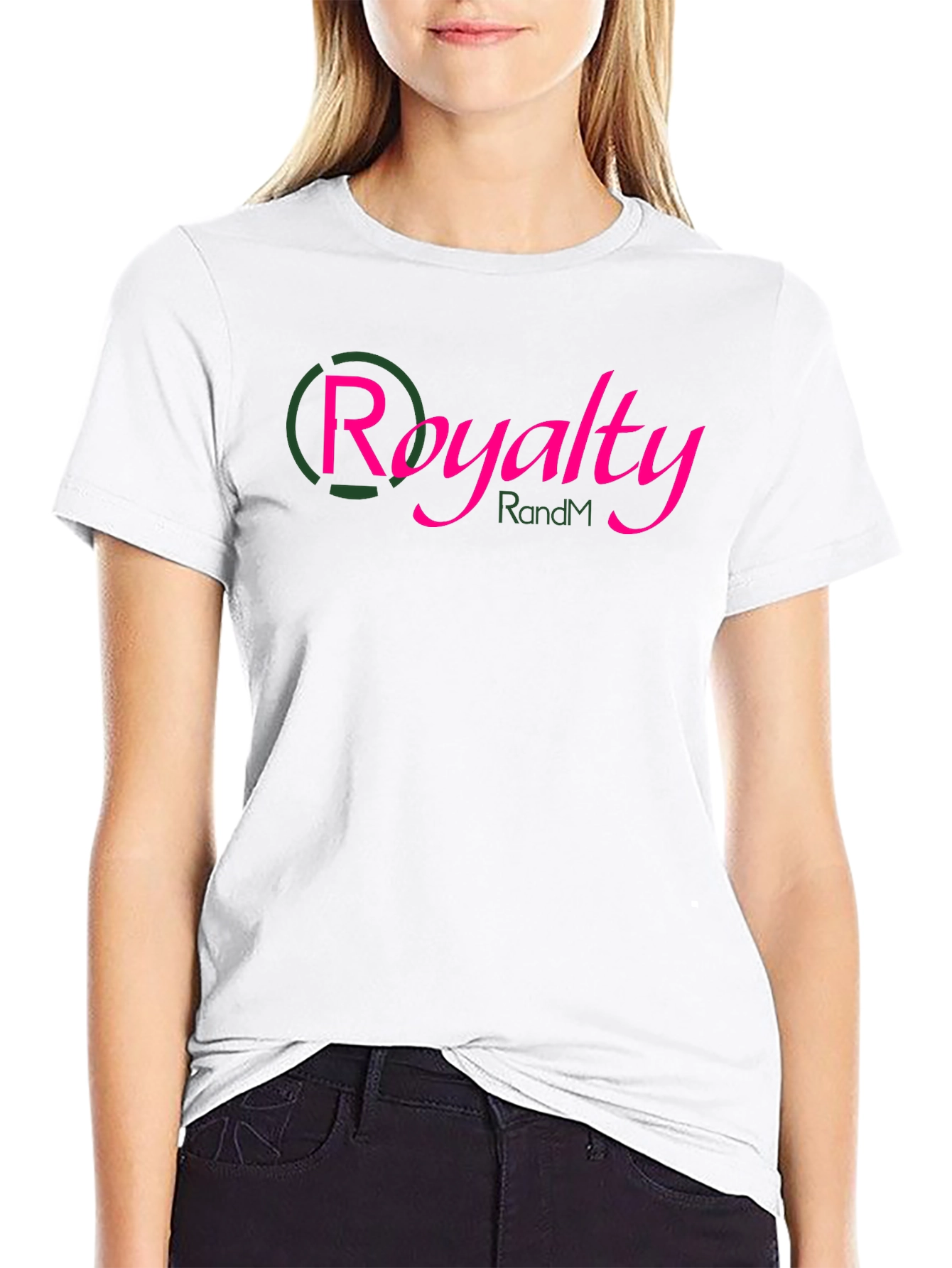 Royalty RandM Black Graphic Tee - Stylish Mens T-Shirt
