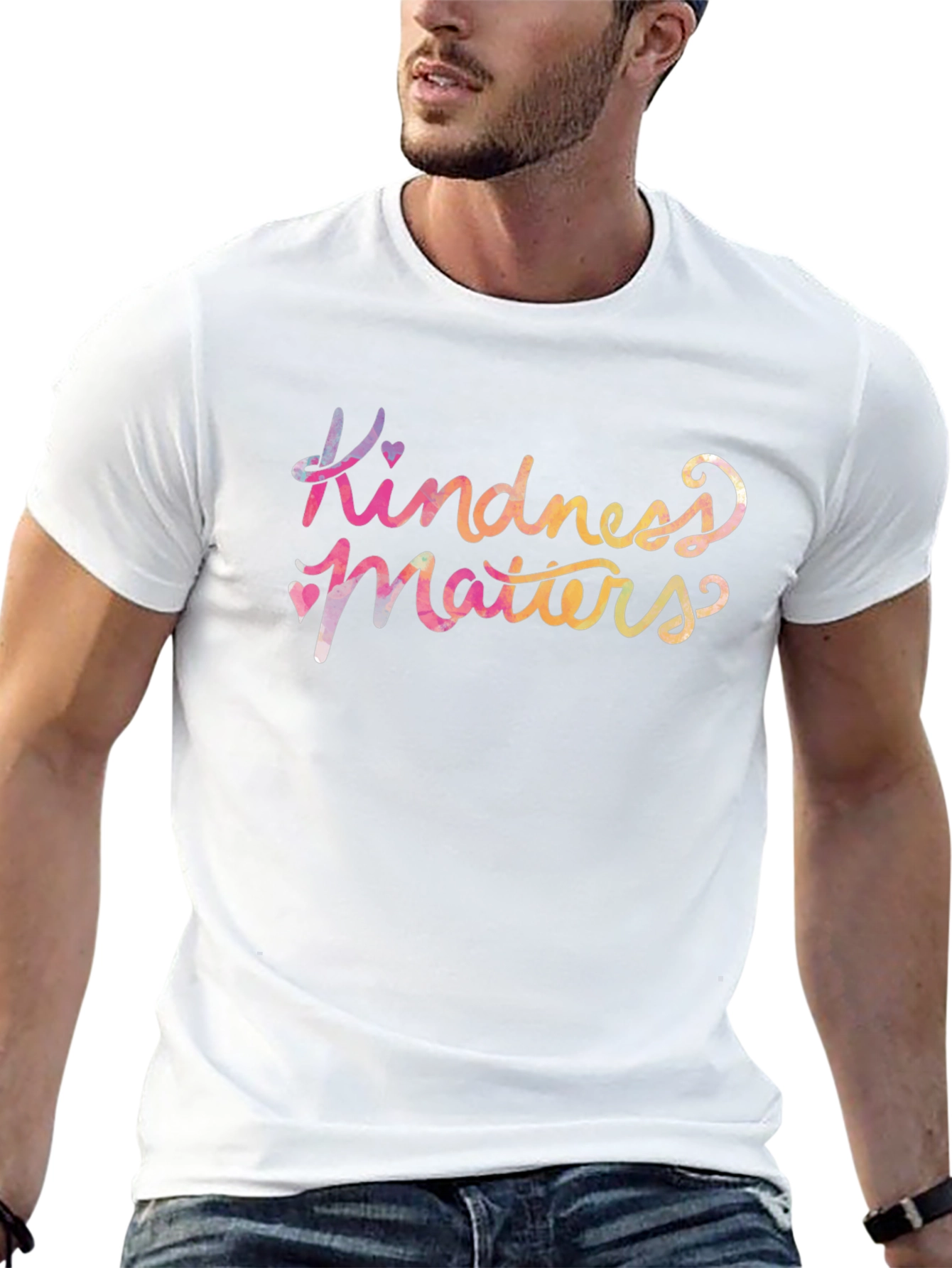 Kindness Matters Graphic Tee - Soft Cotton Unisex T-Shirt