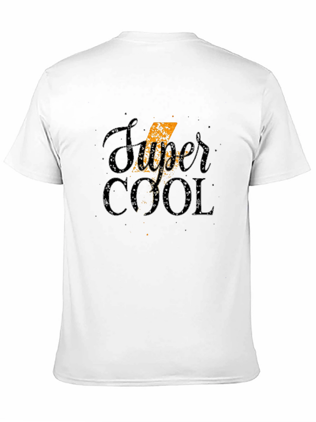 Super Cool Graphic Print T-Shirt - Stylish Black Tee
