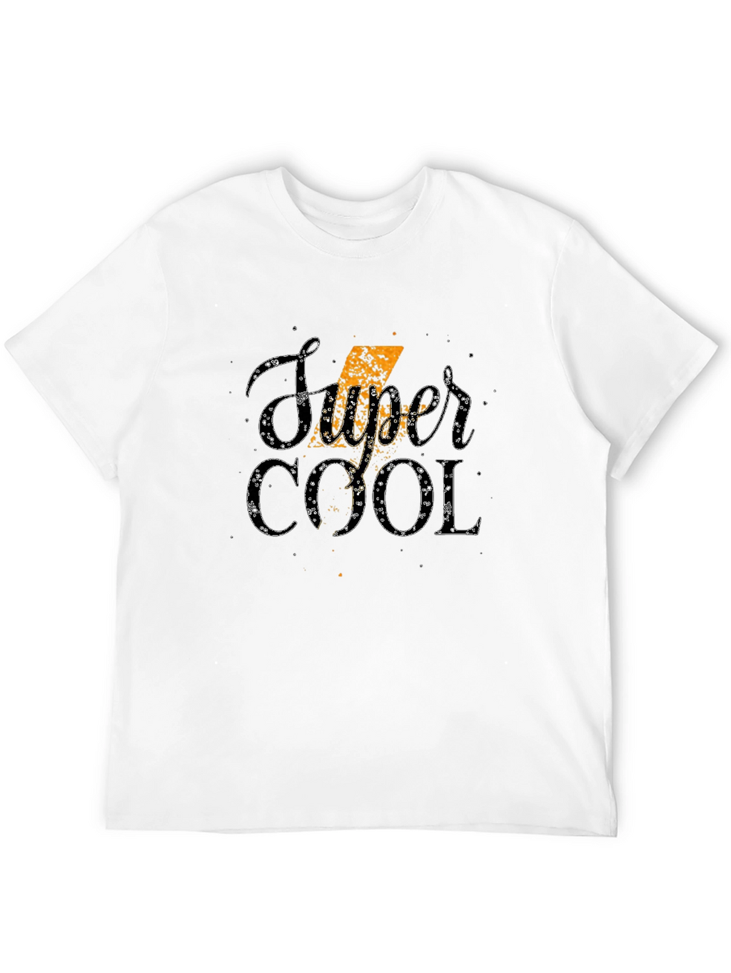 Super Cool Graphic Print T-Shirt - Stylish Black Tee