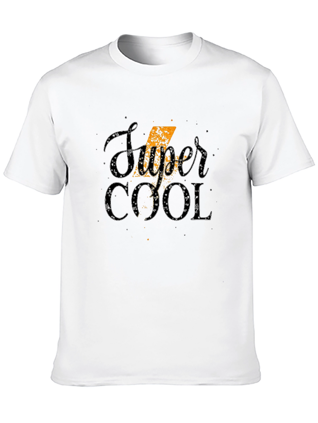 Super Cool Graphic Print T-Shirt - Stylish Black Tee