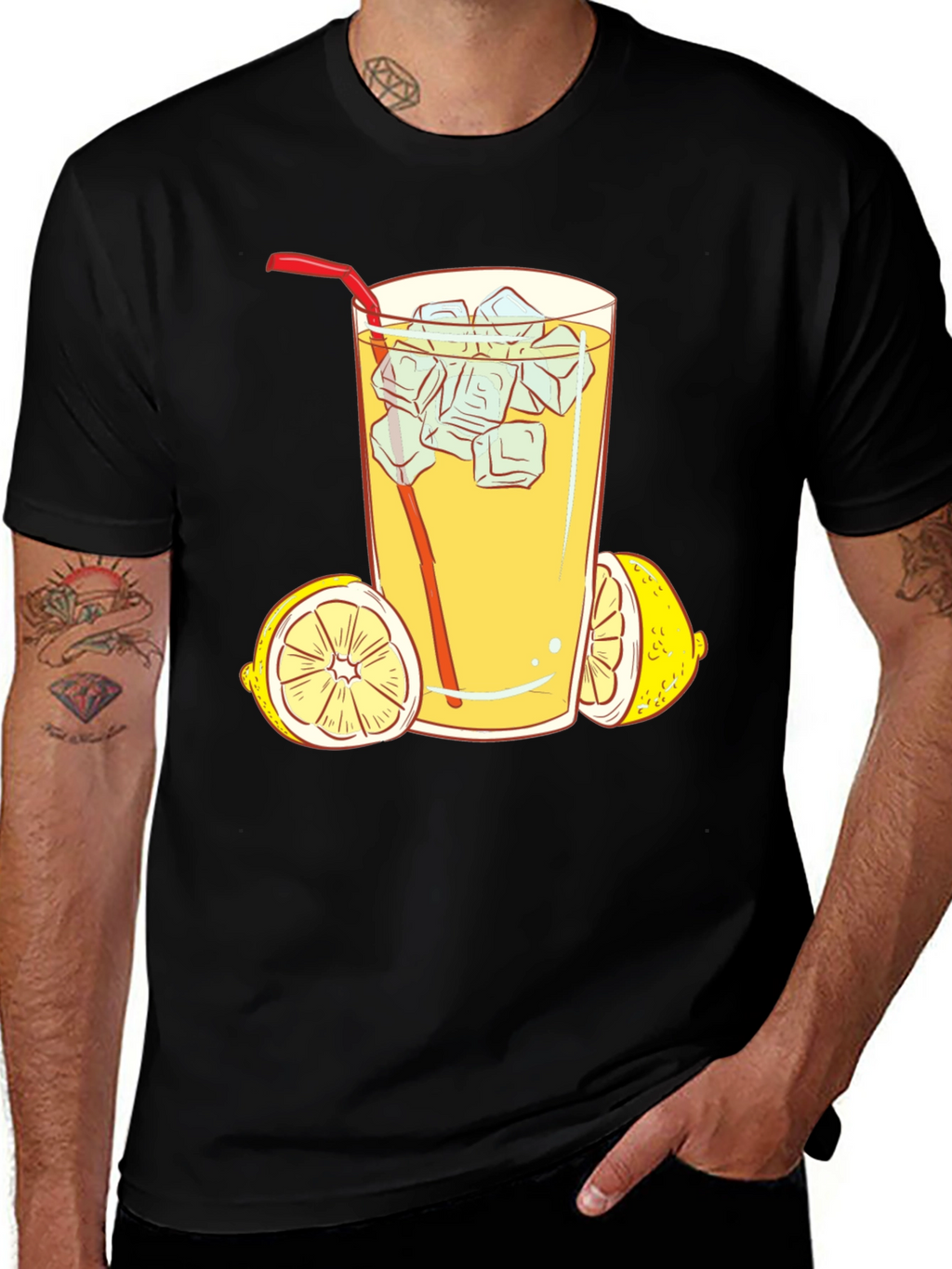 Lemonade Graphic T-Shirt - Refreshing Style