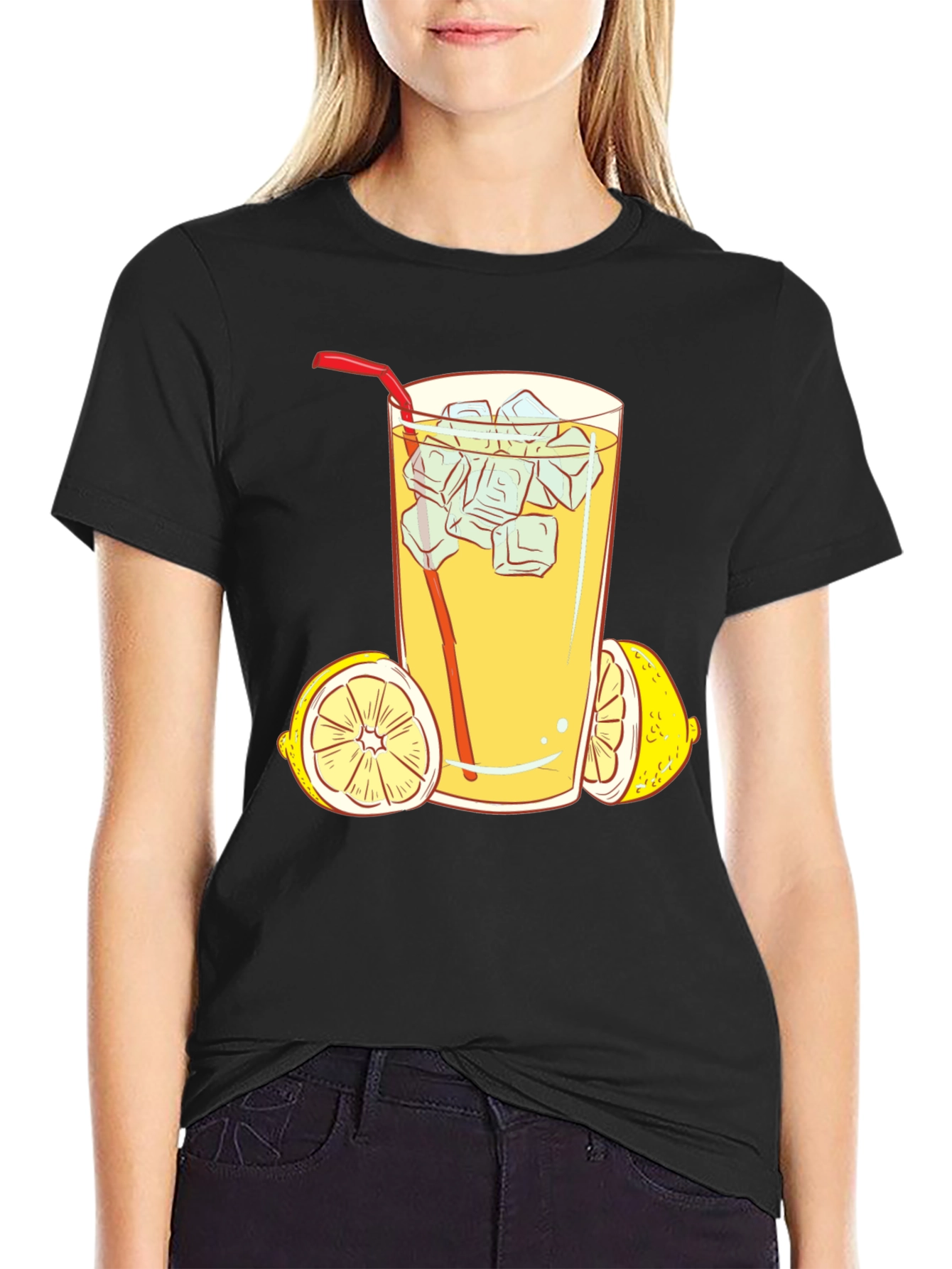 Lemonade Graphic T-Shirt - Refreshing Style